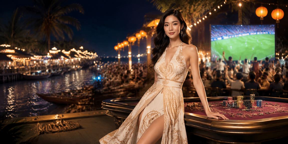 Một người chơi tận hưởng ưu đãi nạp tiền tại Phú Quốc với phong cách hiện đại